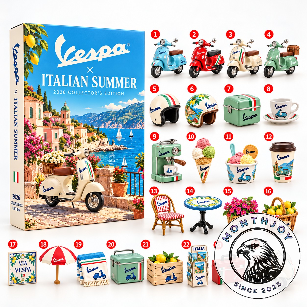 Vespa Italian Summer 2026 Collector's Edition Advent Calendar