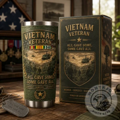 Vietnam Veteran All Gave Some Some Gave All Tumbler