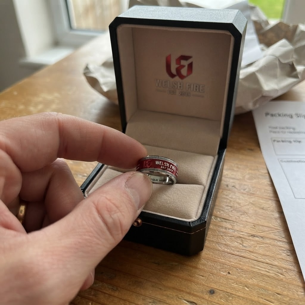 Welsh Fire The Hundred Personalized Ring - photo 2