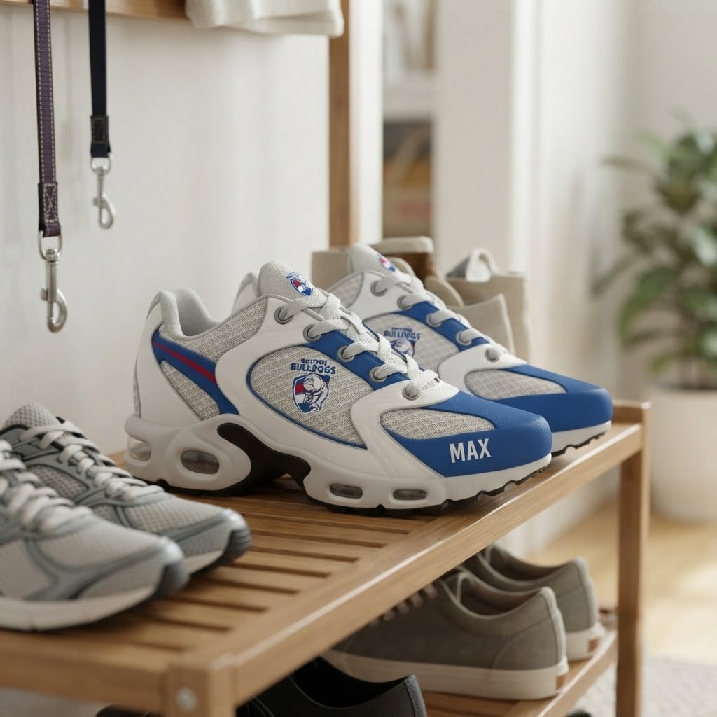 Western Bulldogs Personalized Air Max Plus Sneakers - photo 2