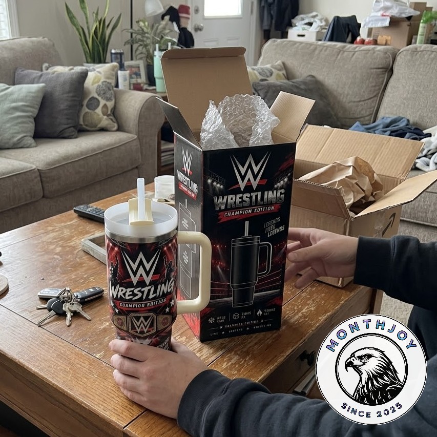 WWE Wrestling Championship Belt Stanley Tumbler - photo 2