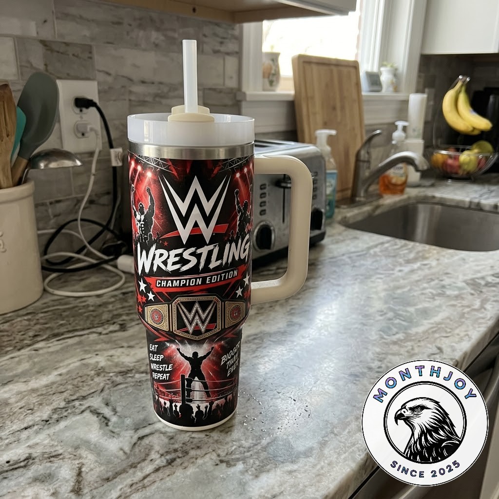 WWE Wrestling Championship Belt Stanley Tumbler - photo 3
