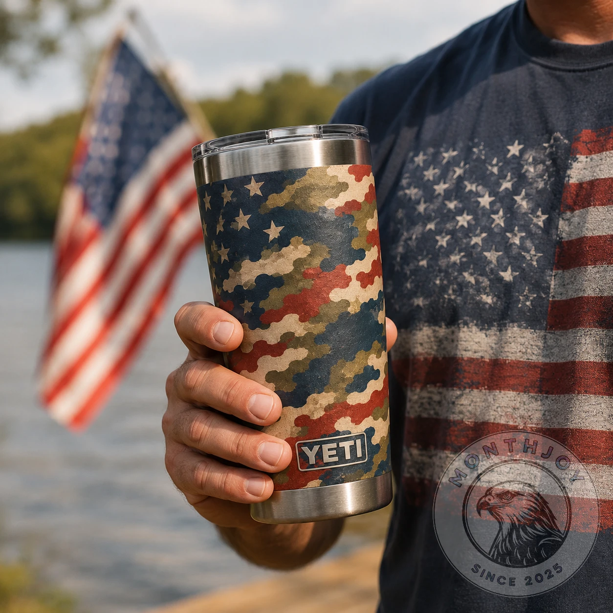 【アメリカ建国250周年/限定品】 YETI イエティ26oz Rambler YETI America 250th Anniversary 2026 Tumbler | MonthJoy