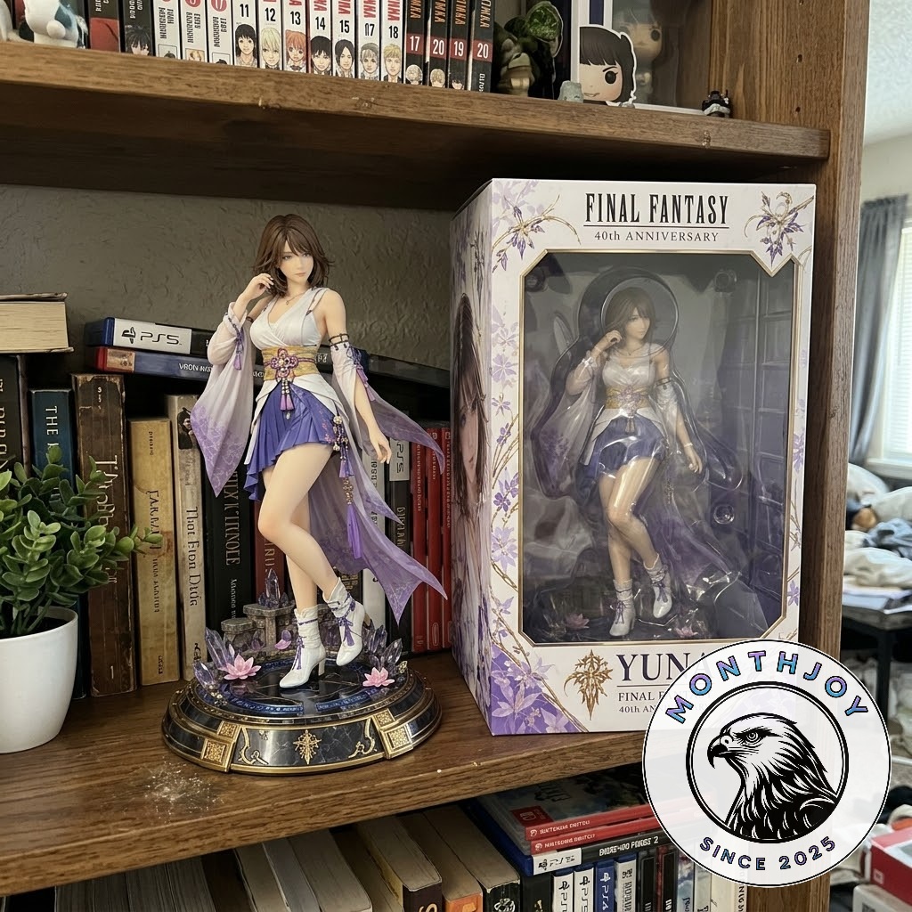 Yuna X Final Fantasy 40th Anniversary Figurine - photo 2