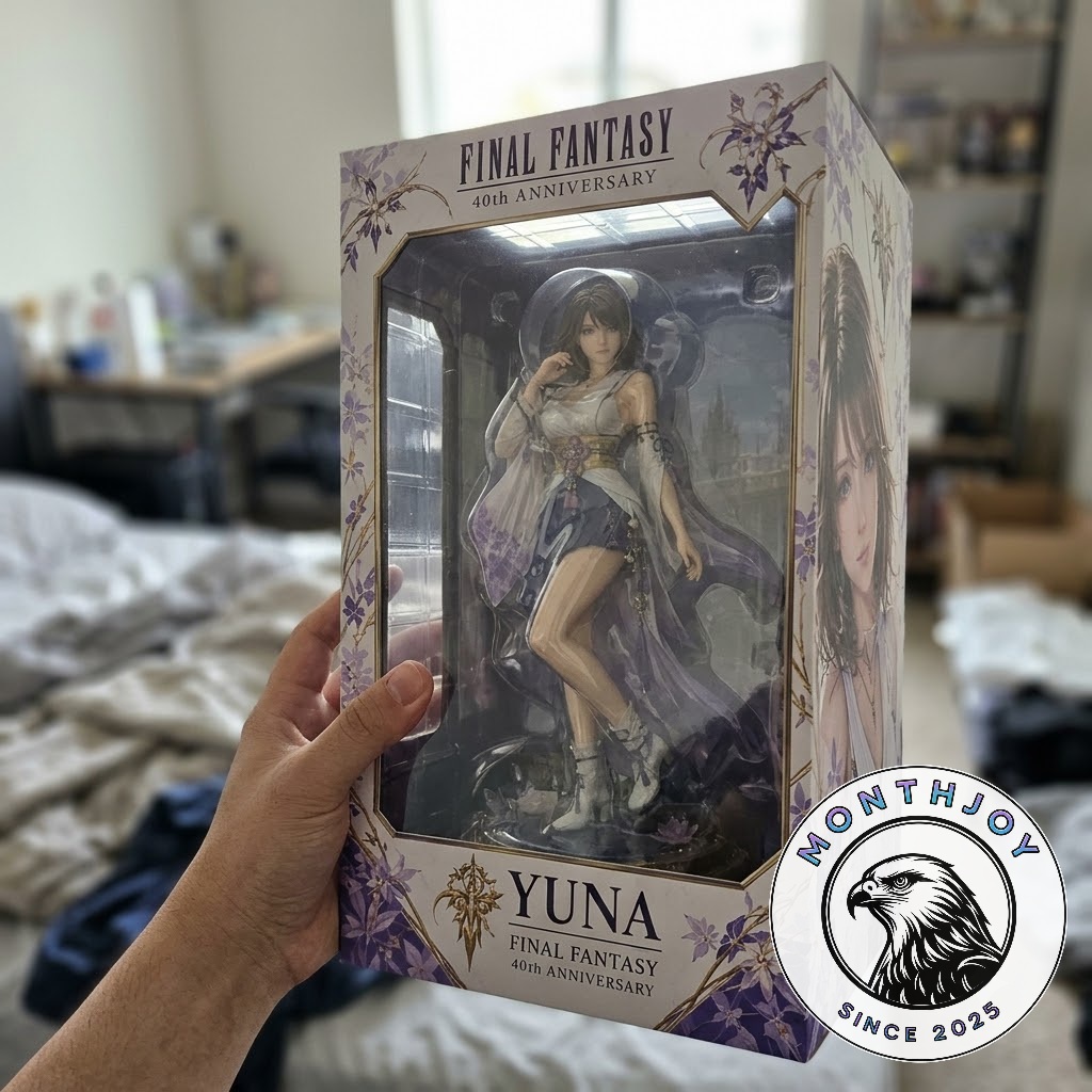Yuna X Final Fantasy 40th Anniversary Figurine - photo 3